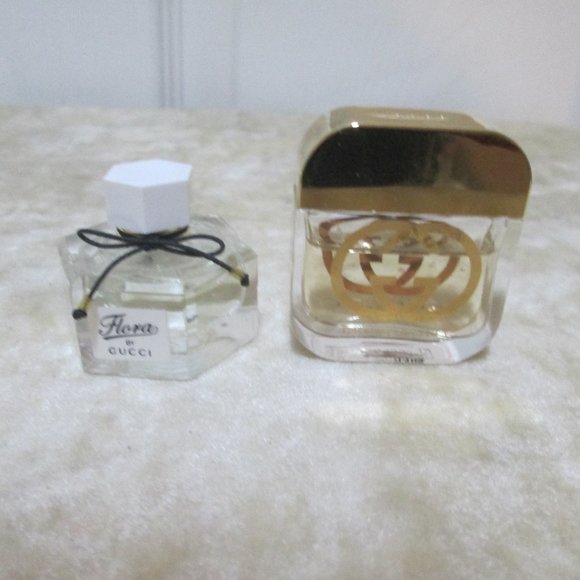 Gucci Bath & Body Gucci Guilty And Gucci Flora Samples Used Poshmark